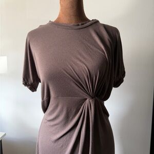 Elegant Brown Women's Top